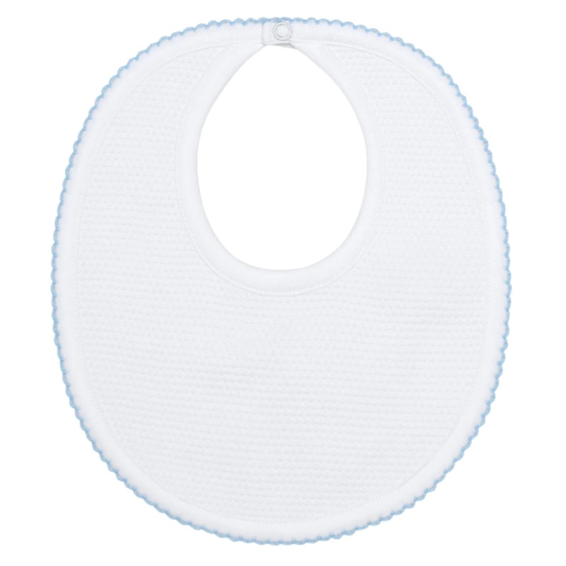 White Bubble Baby Bib