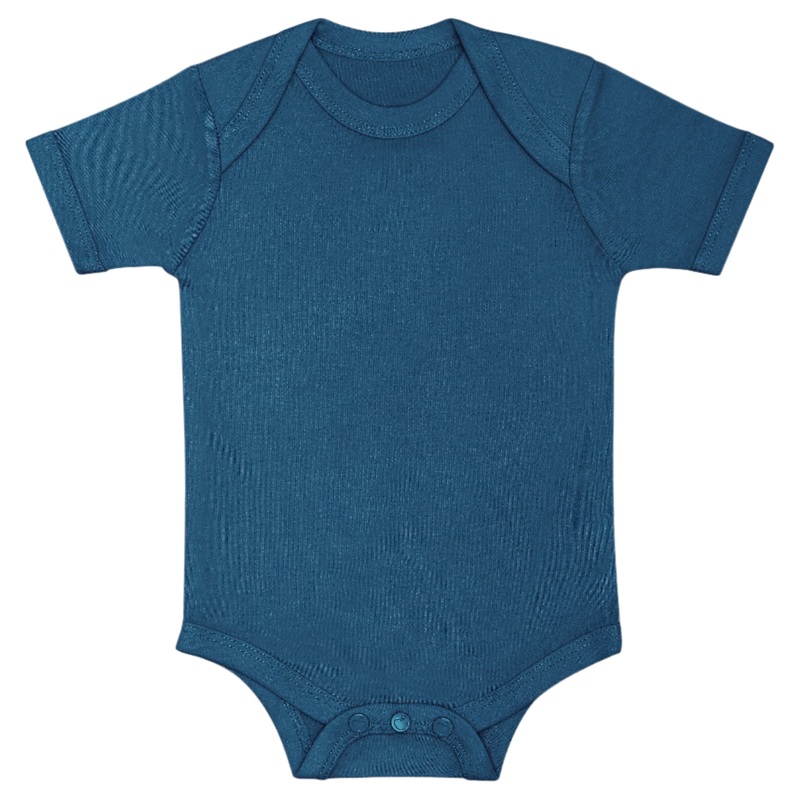 Bamboo Blend Essential Onesie – Marine