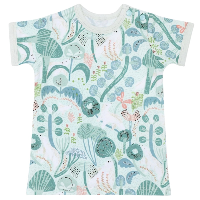 Bamboo Blend Short Sleeve Shirt – Minty Bear Bloom
