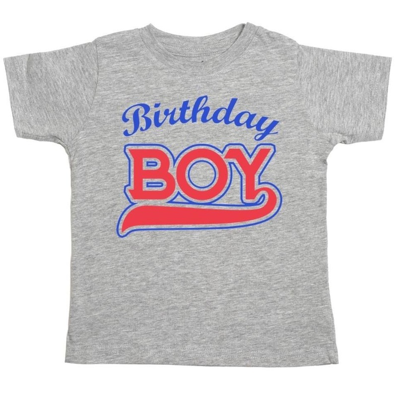 Birthday Boy Baseball Tee