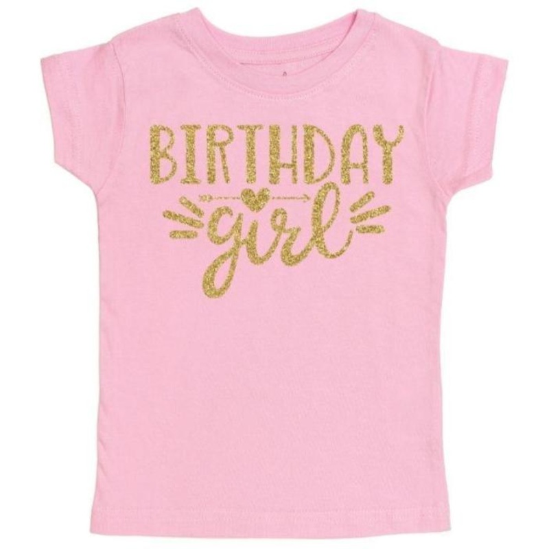 Birthday Girl Tee – Pink