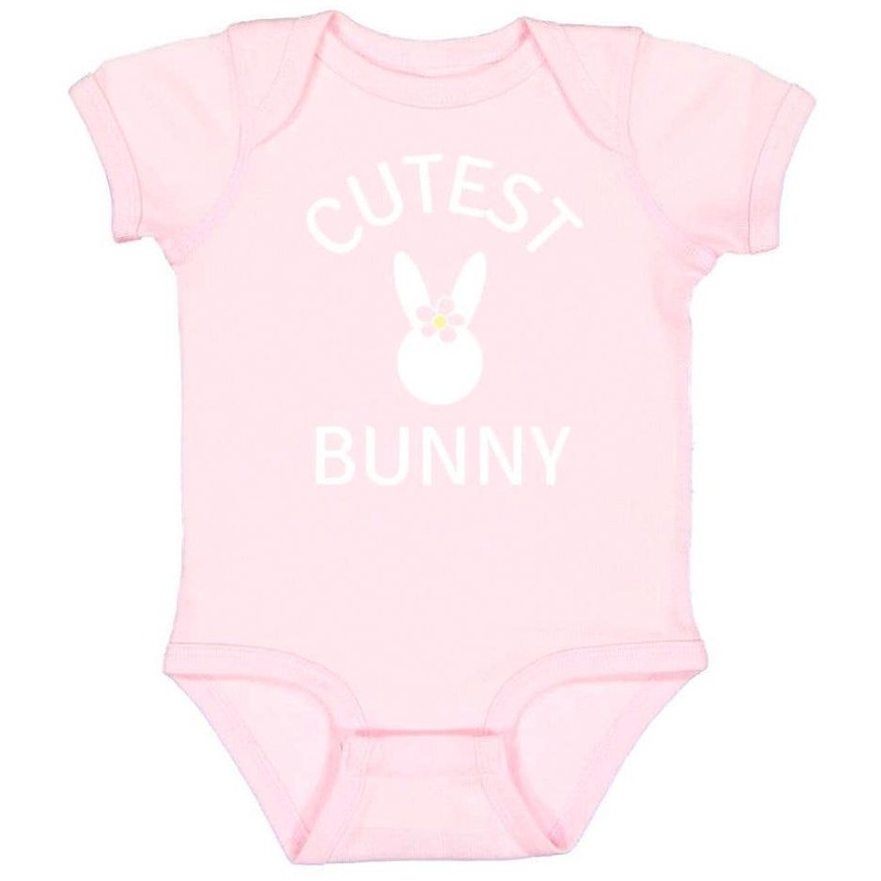 Cutest Bunny Short Sleeve Bodysuit