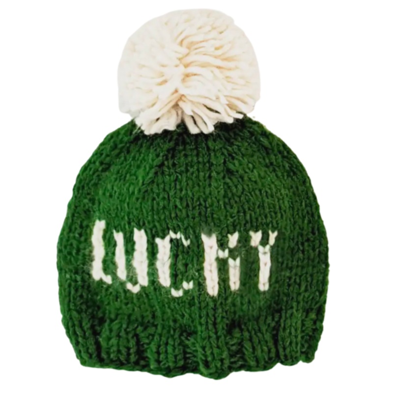 Lucky Hand Knit Beanie Hat