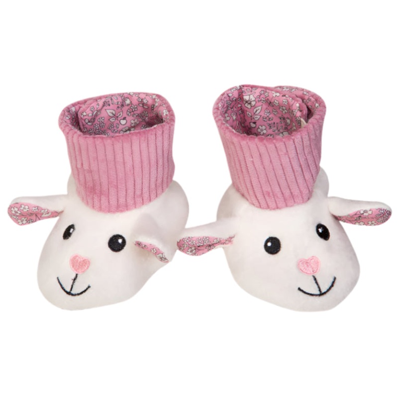 Patterned Booties – Lamby