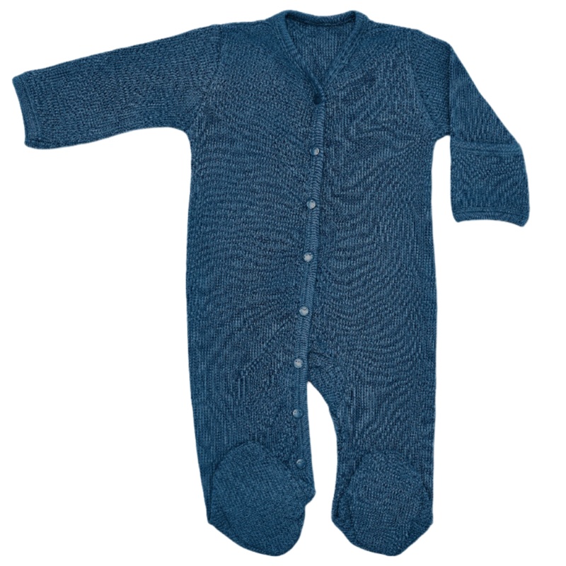 Waffle Footie – Marine