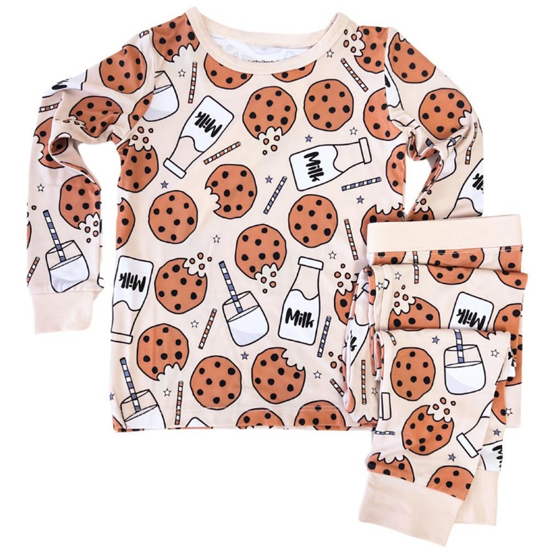 Bamboo Two Piece Set | Milk & Cookies