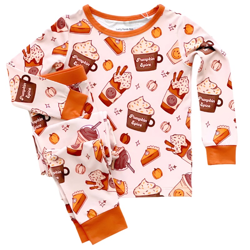 Bamboo Two Piece Set | Pumpkin Spice
