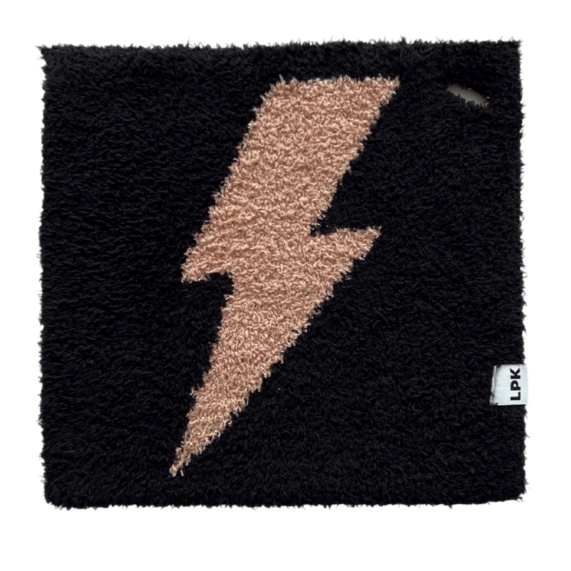 Lightning Bolt Plush Lovey | Mocha
