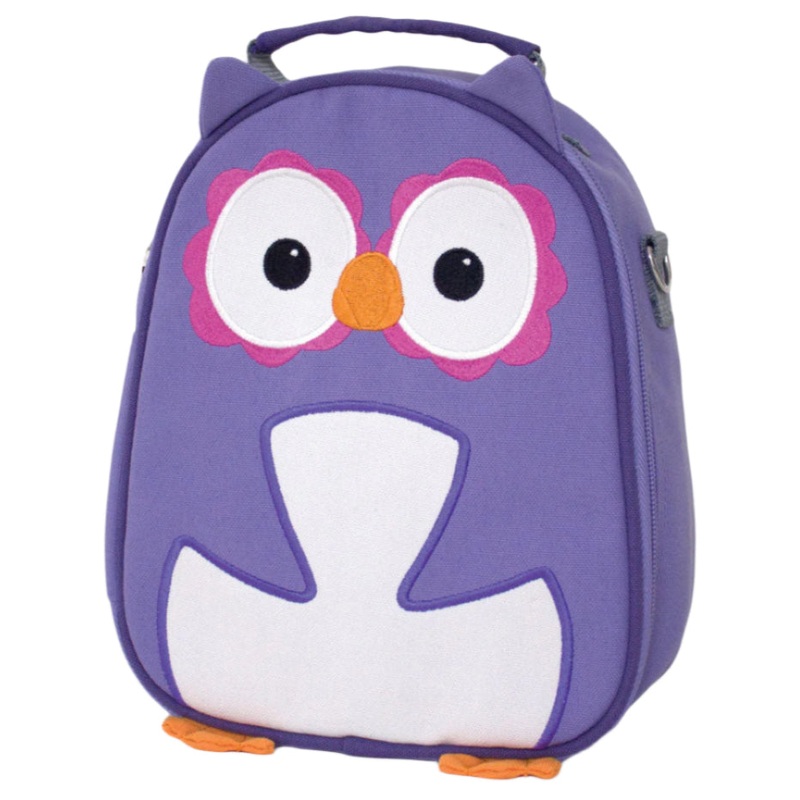 Recycled Fabric Lunch Pack – Purple Owl