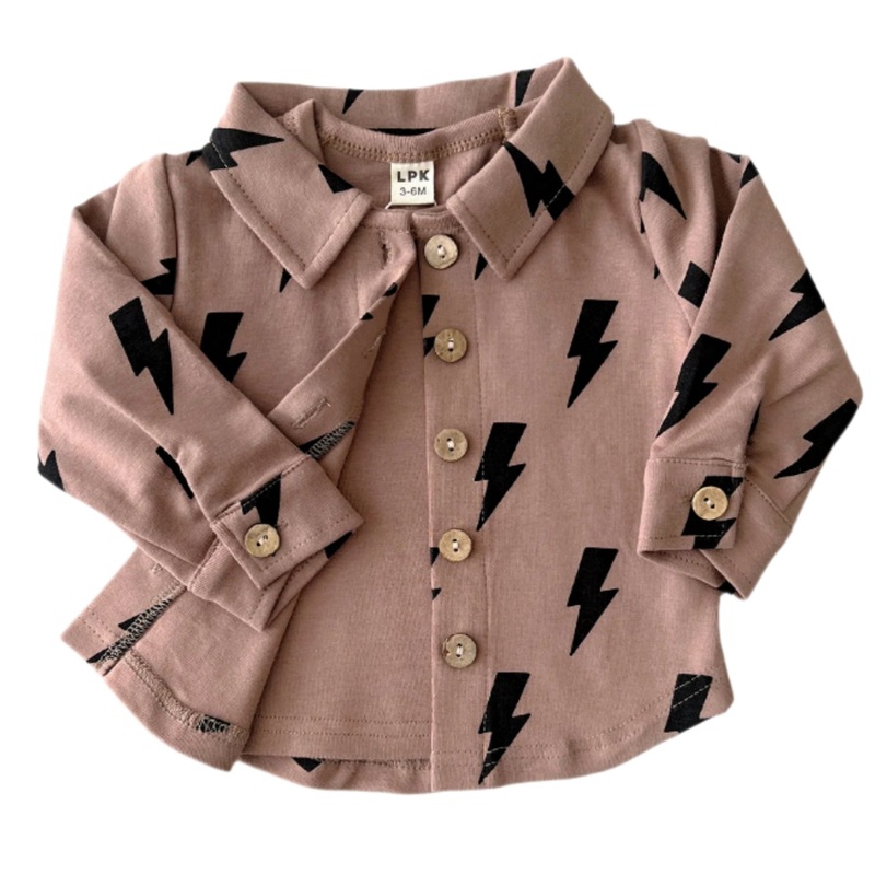 Shacket | Mocha Bolts