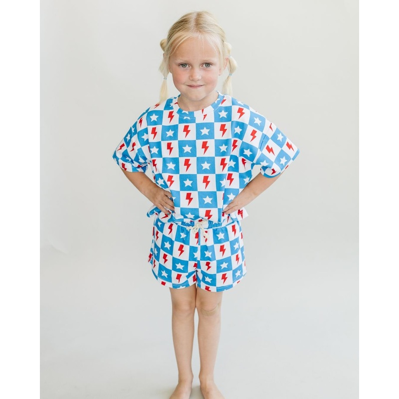Shorts Set | Checks & Stars