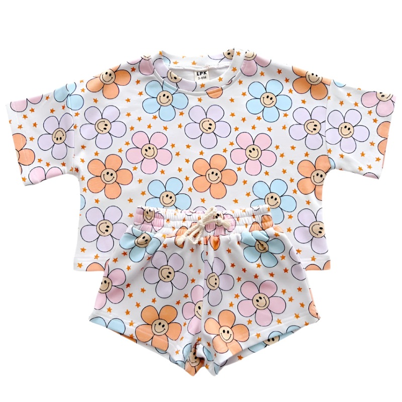 Shorts Set | Ditzy Daisy