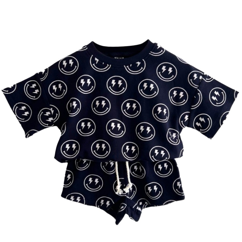 Shorts Set | Electric Smiley