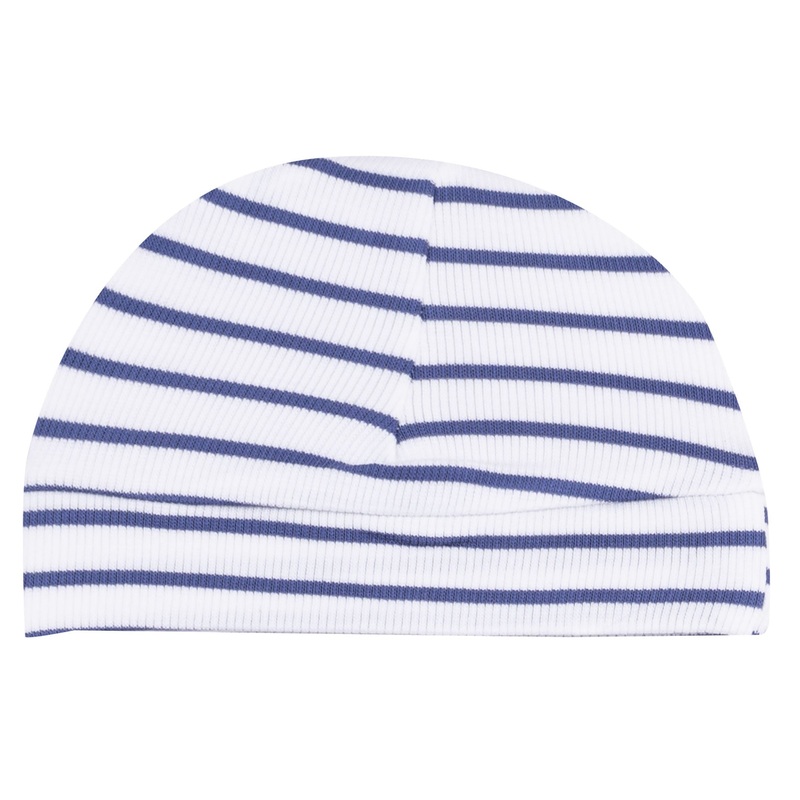 Beanie Hat – Stripe Vintage Navy