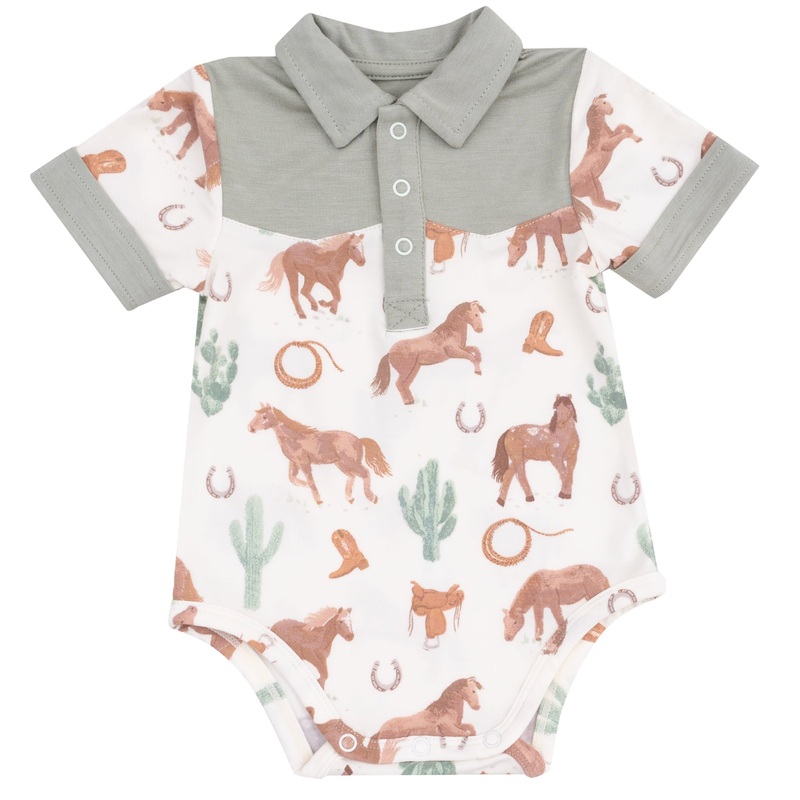 Bodysuit – Western Horses Uni
