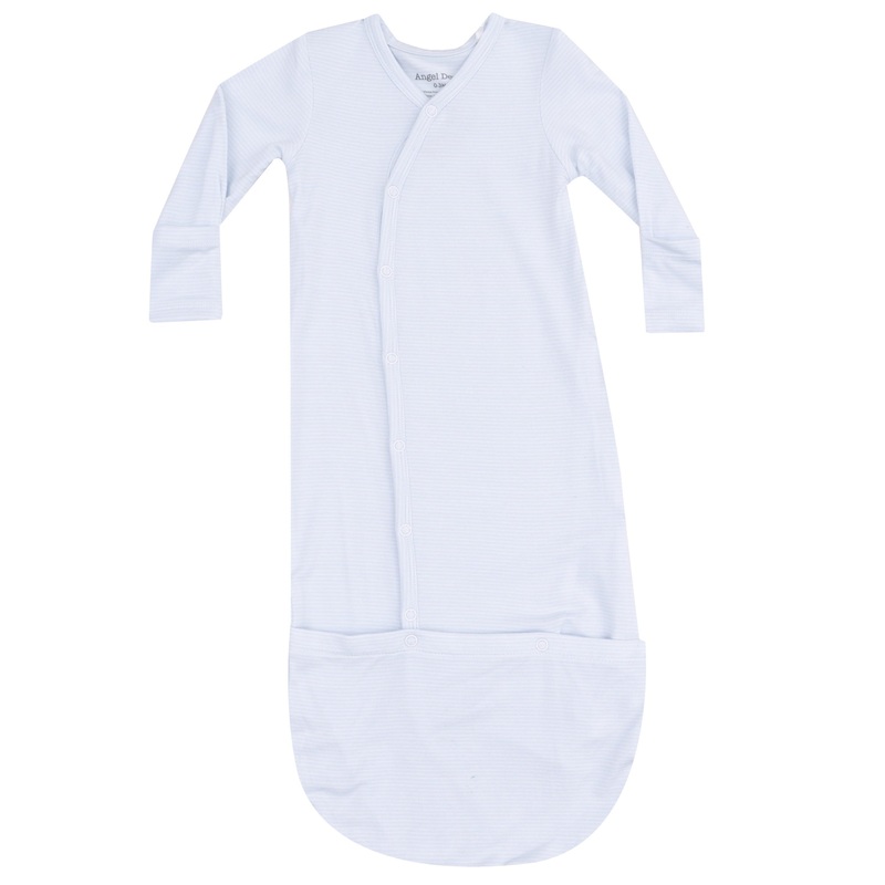 Bundle Gown – Stripe Classic Blue