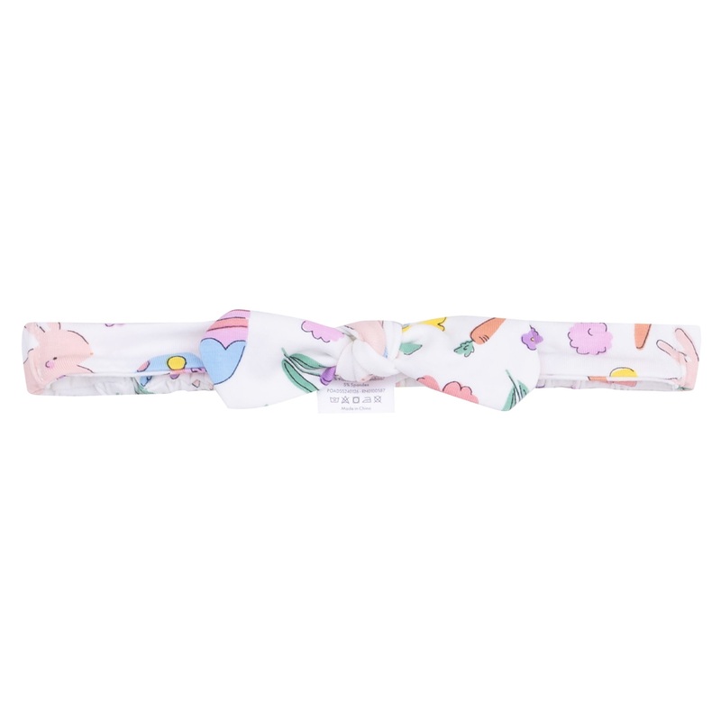 Knot Headband – Easter Bunnies Pink