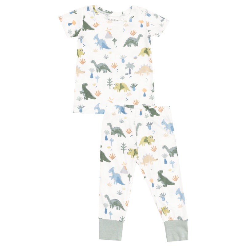 Short Sleeve Loungewear Set – Soft Dinos