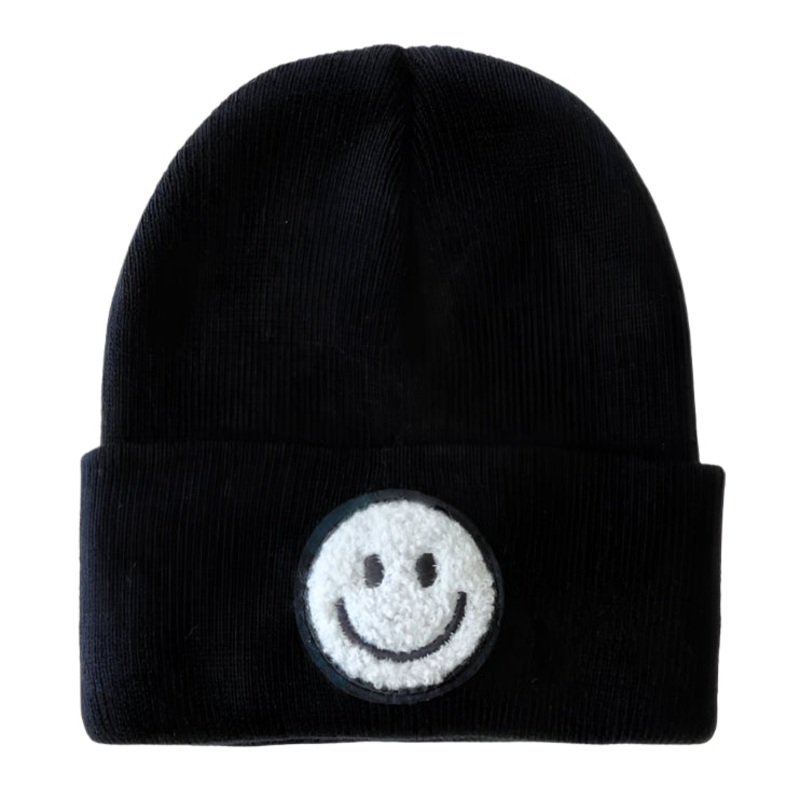 Smiley Beanie | Black