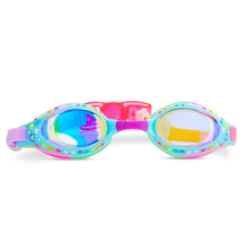 Barrier Reef Blue Tropical Getaway Girl Kids’ Swim Goggles