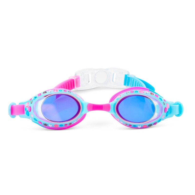 Crystal Violet Glimmering Kids’ Swim Goggles