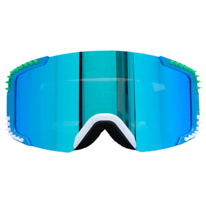 Green Lustrous Frost Kids’ Ski Goggles