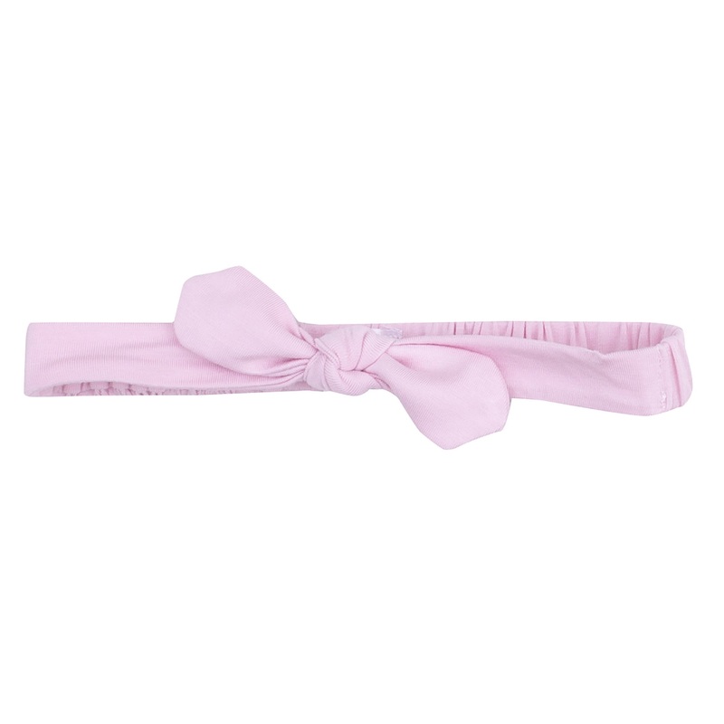 Knot Headband – Solid Nosegay Pink