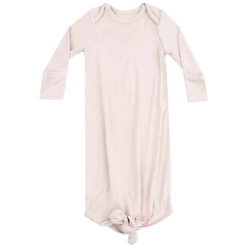 Knotted Gown – Solid Sandshell