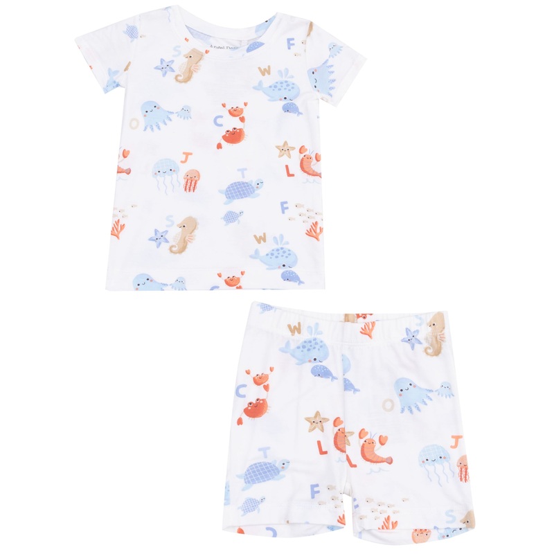 Loungewear Short Set – Coastal ABCs