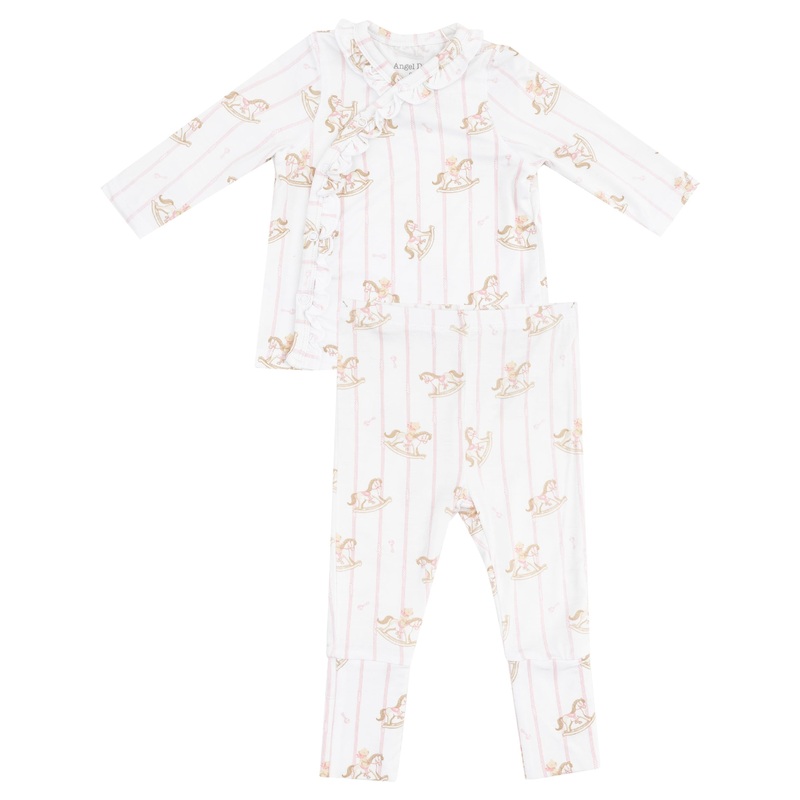 Take Me Home Set with Roll Over Cuff Pant – Vintage Rocking Horse Pink