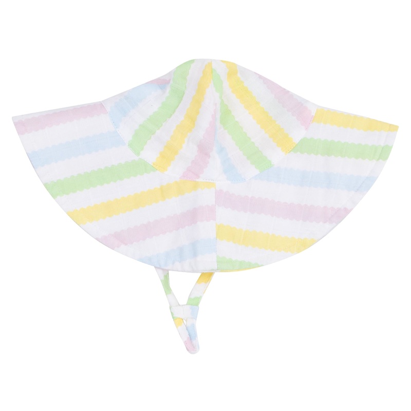 Wide Brim Sunhat – Ric Rac Stripe