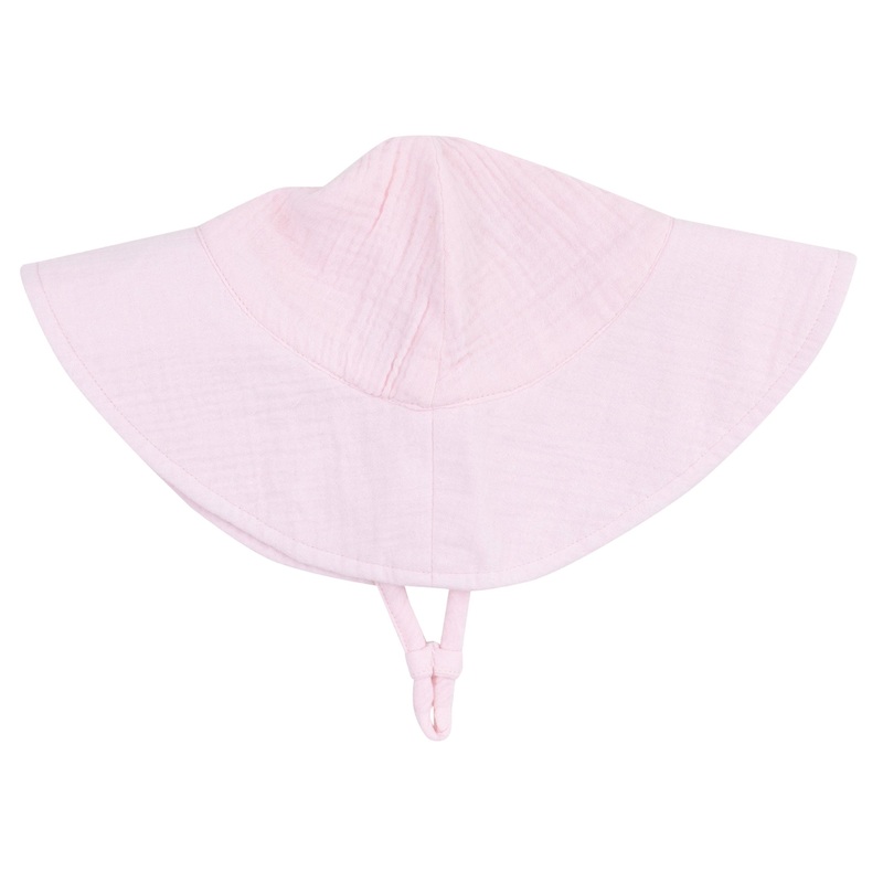 Wide Brim Sunhat – Solid Muslin Ballerina