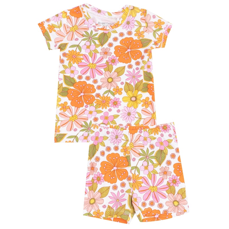 Loungewear Short Set – Boho Beachy Floral
