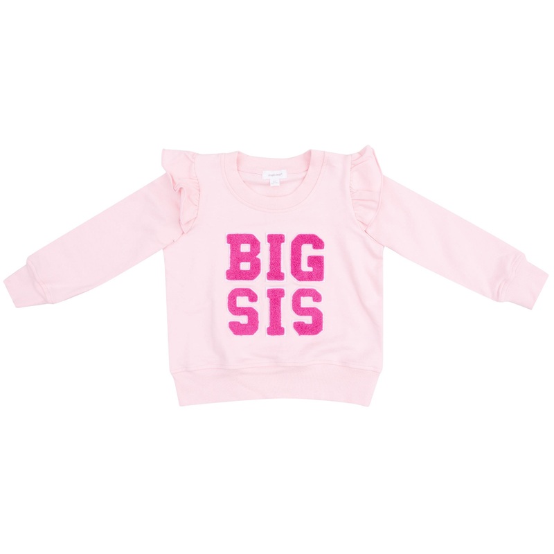 Ruffle Sweatshirt – Sibling Big Sis