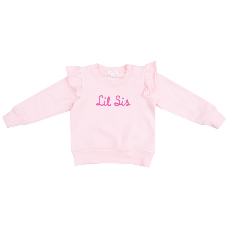 Ruffle Sweatshirt – Sibling Lil Sis