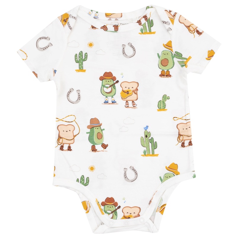 Short Sleeve Bodysuit – Avocado Toast Western