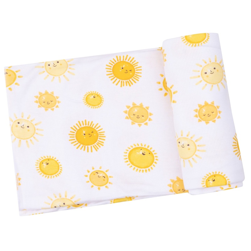 Swaddle Blanket – Happy Suns