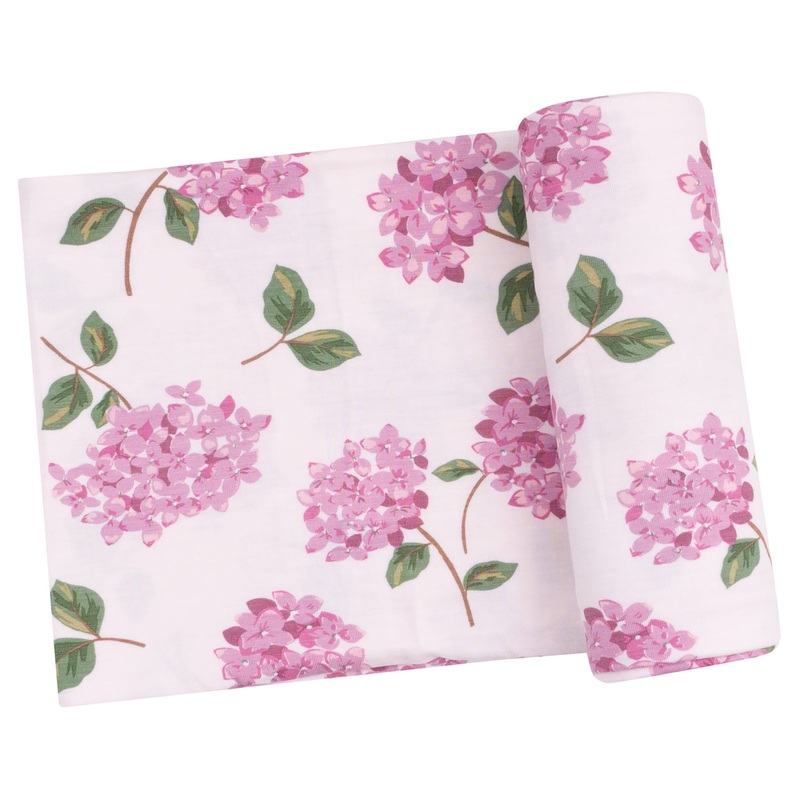 Swaddle Blanket – Hydrangeas