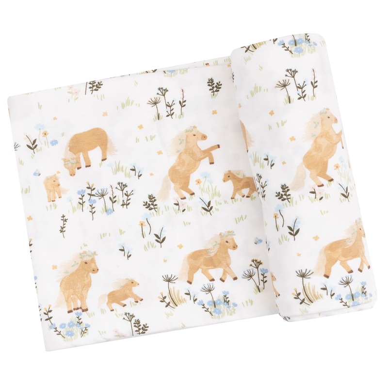 Swaddle Blanket – Pretty Ponies