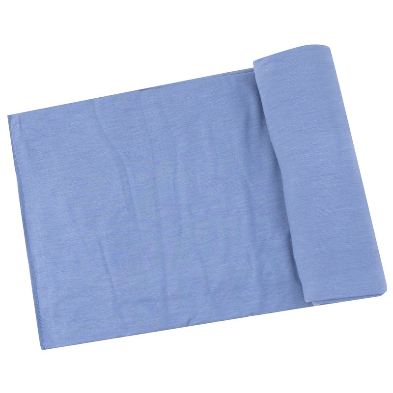 Swaddle Blanket – Solid Country Blue