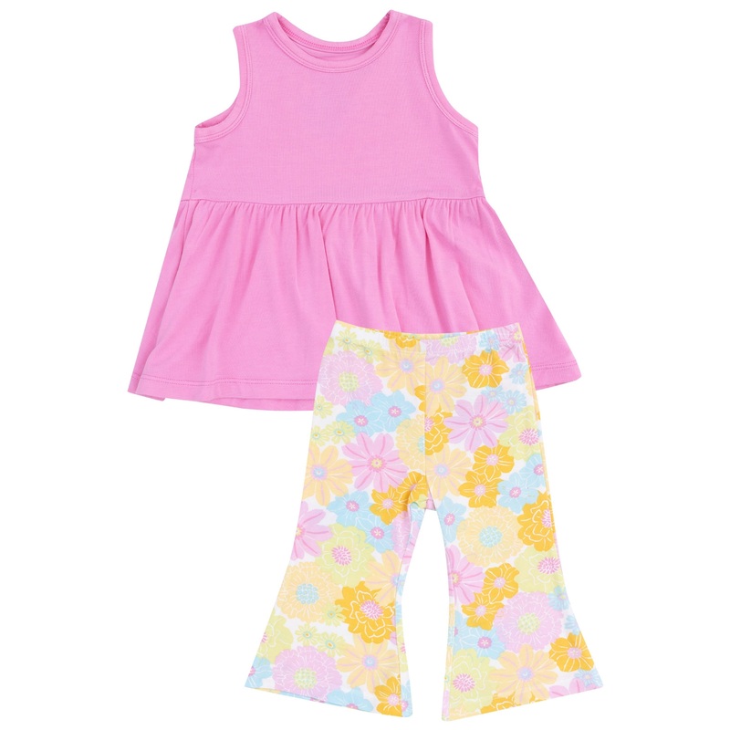 Tank Peplum Top + Baby Bells – Sunny Dahlias