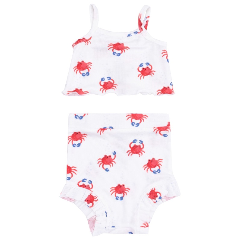 Tank Top & High Waisted Short – Crabby Cuties