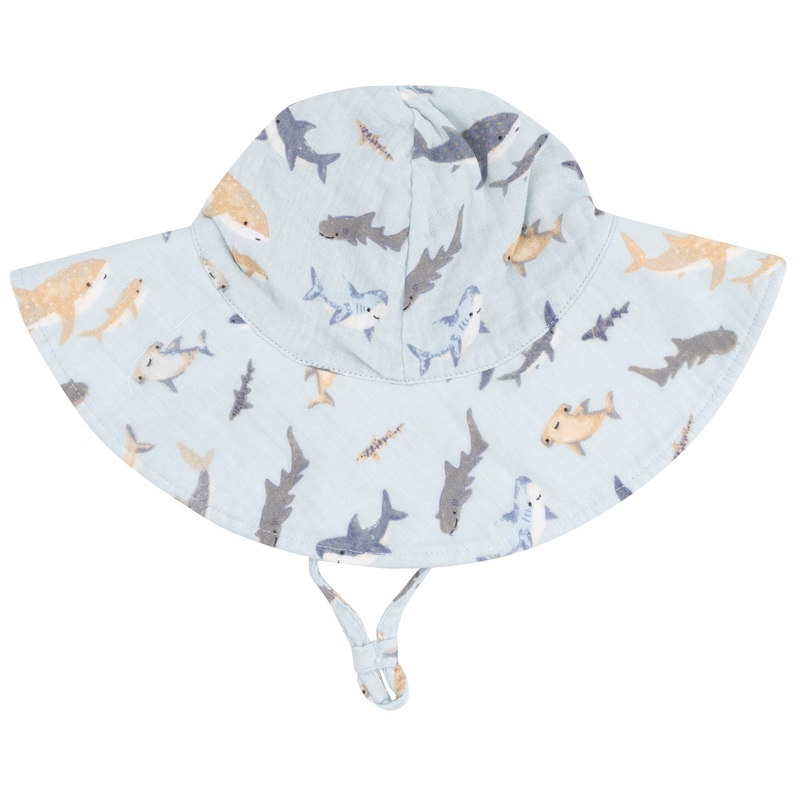 Wide Brim Sunhat – Sharks