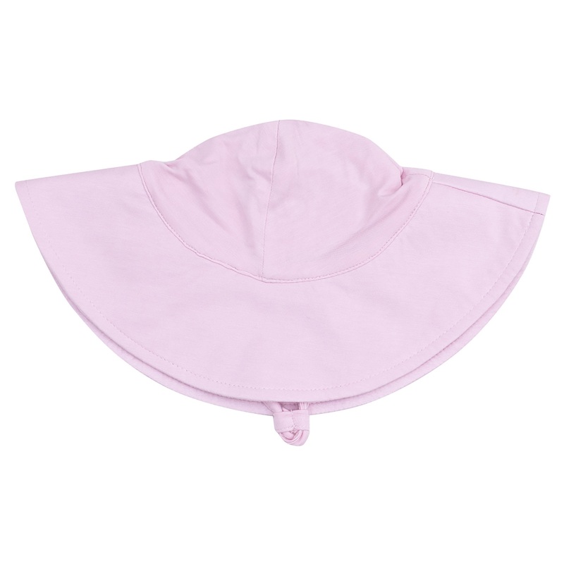 Wide Brim Sunhat – Solid Nosegay Pink