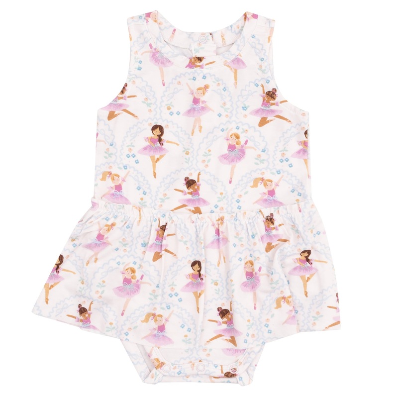 Bodysuit with Skirt – Bow Ballerinas