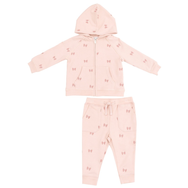 Hoodie and Jogger – Bows French Terry