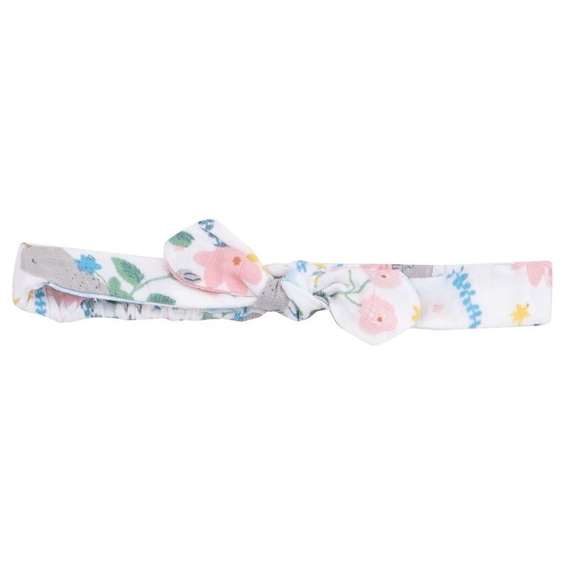 Knot Headband – Narwhal Floral