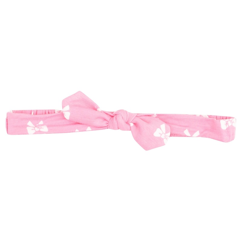 Knot Headband – Pink Bows