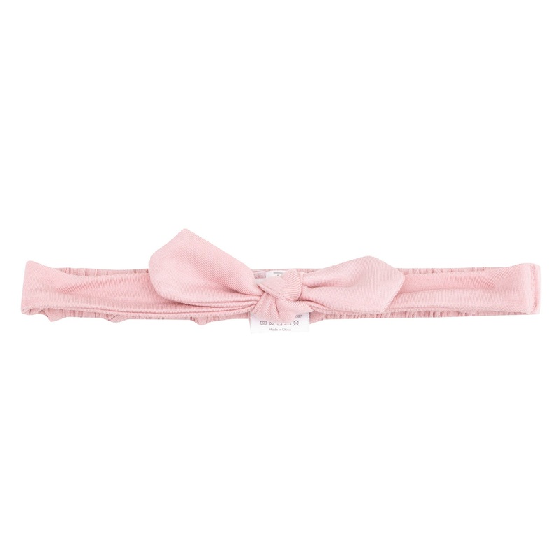 Knot Headband – Solid Bridal Rose