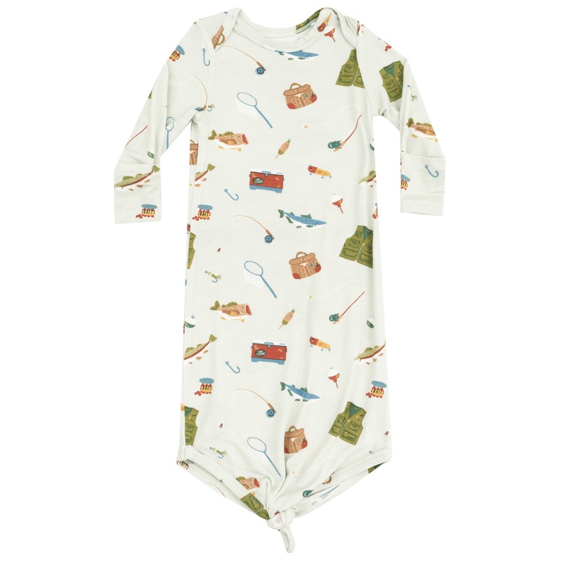 Knotted Gown – Fishing Things Green